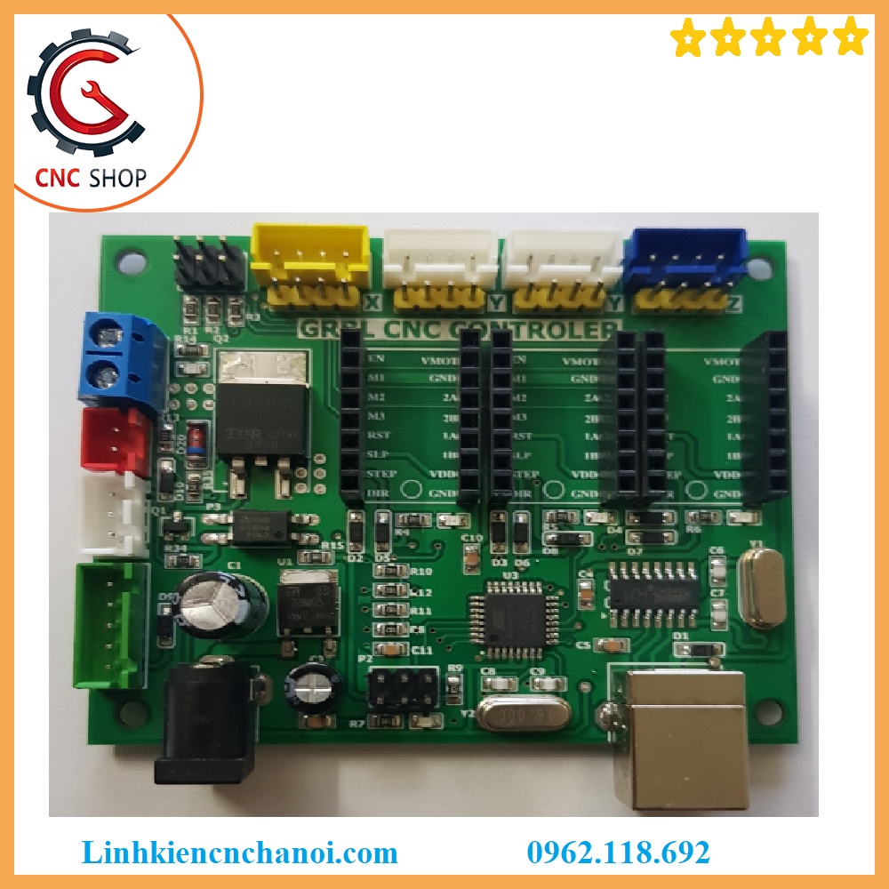 Bảng Mạch Điều Khiển Máy CNC 3018-2418-1610 Mini