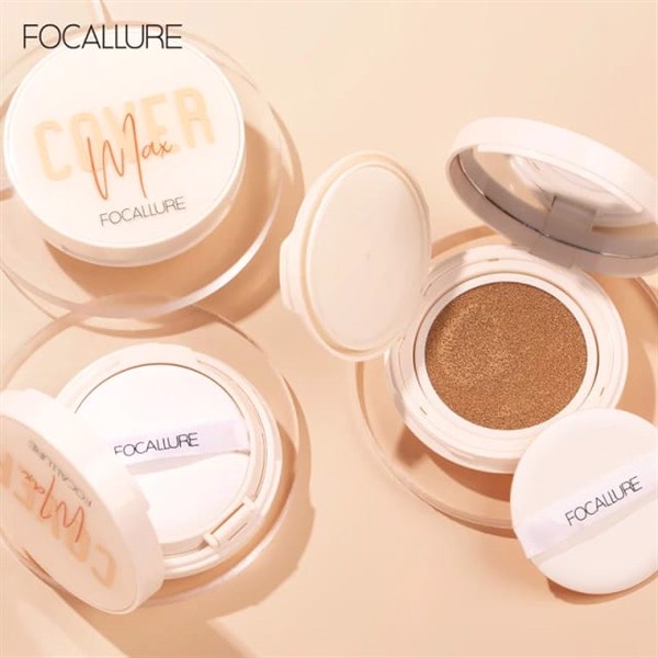 Phấn Nước Che Phủ Kiềm Dầu FOCALLURE Covermax Longlasting Cushion Foundation