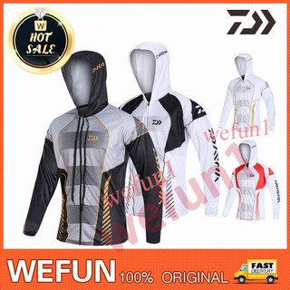 Áo khoác chống nắng chống tia UV dài tay thích hợp đi câu cá size S-6XL