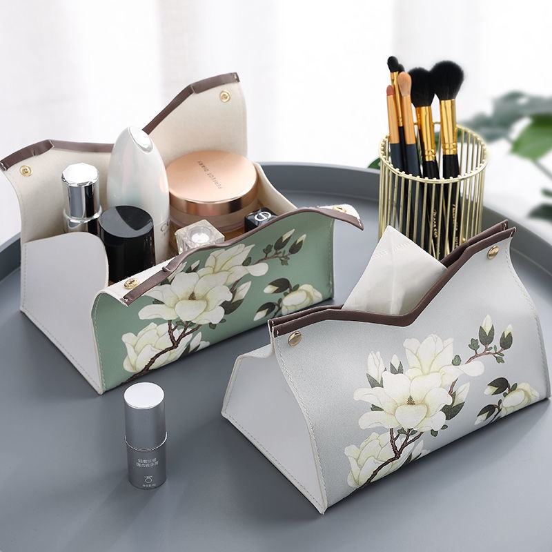 Hộp Đựng Khăn Giấy / Mỹ Phẩm Để Bàn Thiết Kế Độc Đáo Chất Lượng Cao Cho Phòng Khách