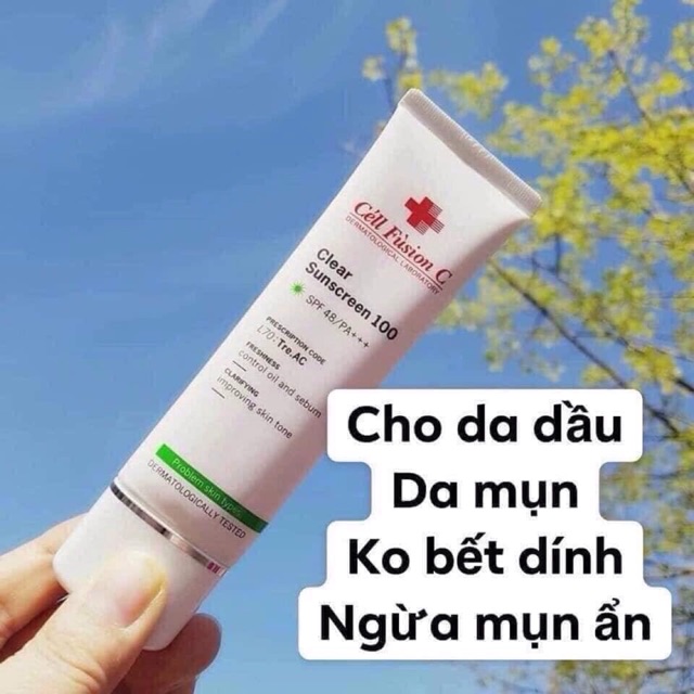 KEM CHỐNG NẮNG CELL FUSHION