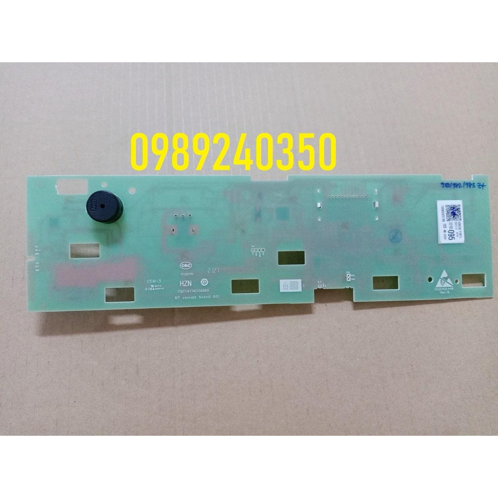 Bo hiển thị máy giặt AQUA AQD - A780ZT, A800ZT, A850ZT, A852ZT, A853ZT chính hãng
