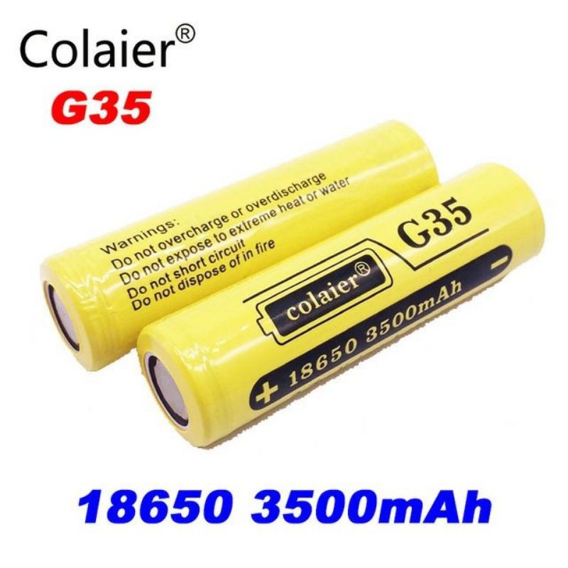 Cell pin 18650 Colaier G35 dung lượng cao