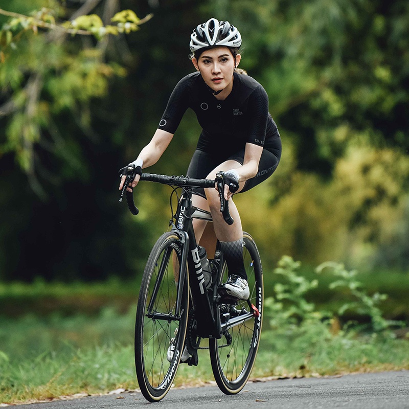 Bộ đồ thể thao chạy xe đạp nhanh khô thời trang nữ chất lượng