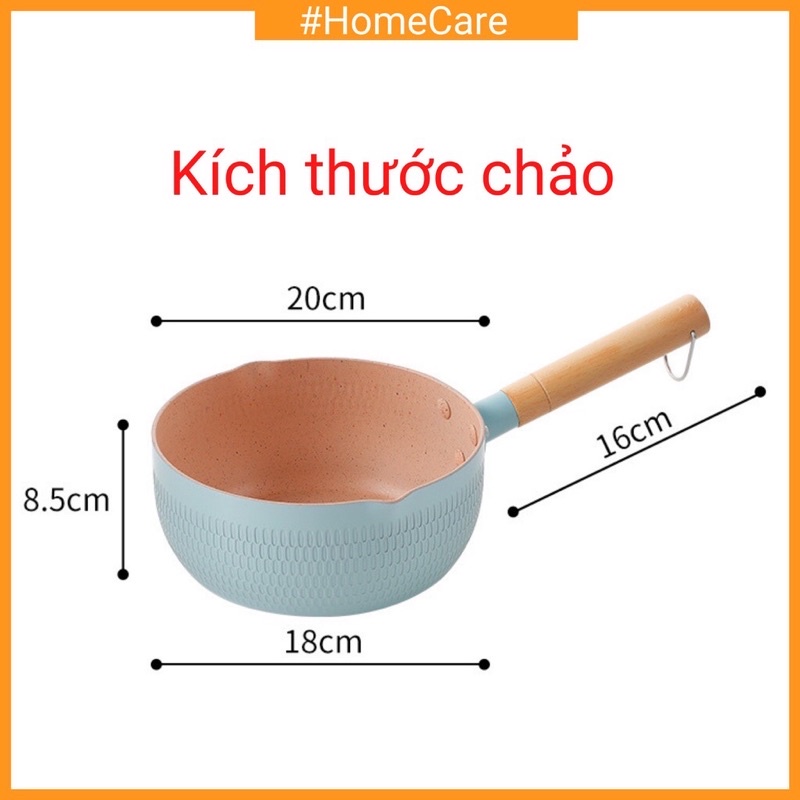 Chảo, quánh, nồi bột chống dính sâu lòng 18cm