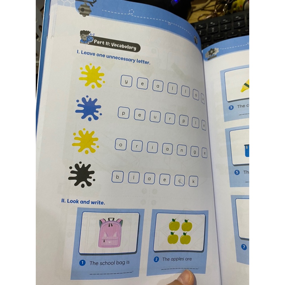 Sách - Bài tập bổ trợ nâng cao tiếng anh lớp 3 ( Megabooks )