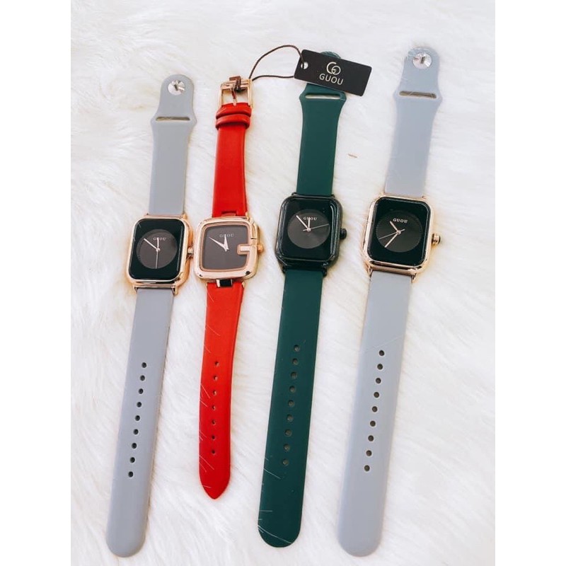Đồng hồ nữ Guou unisex phiên bản Apple Watch Hàn Quốc