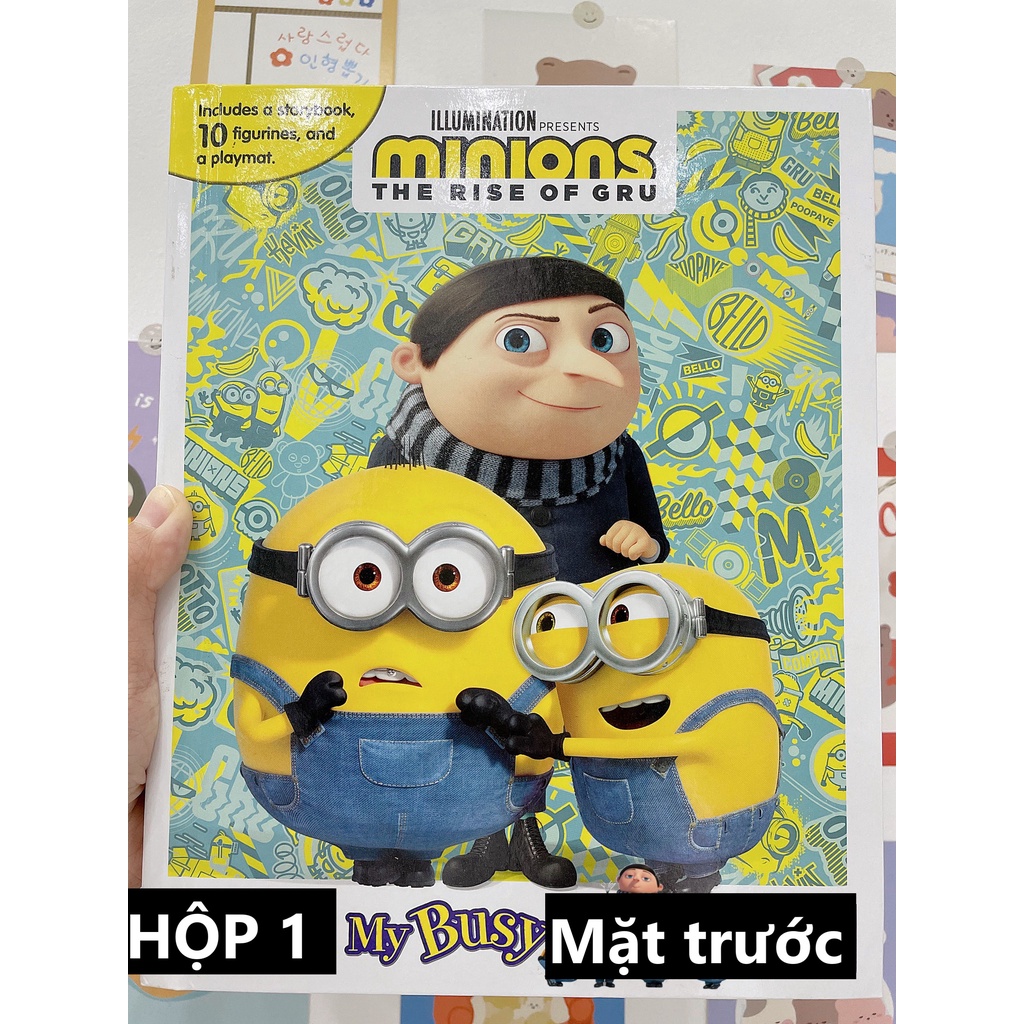 Hộp đồ chơi mô hình Minions - The Rise Of Gru
