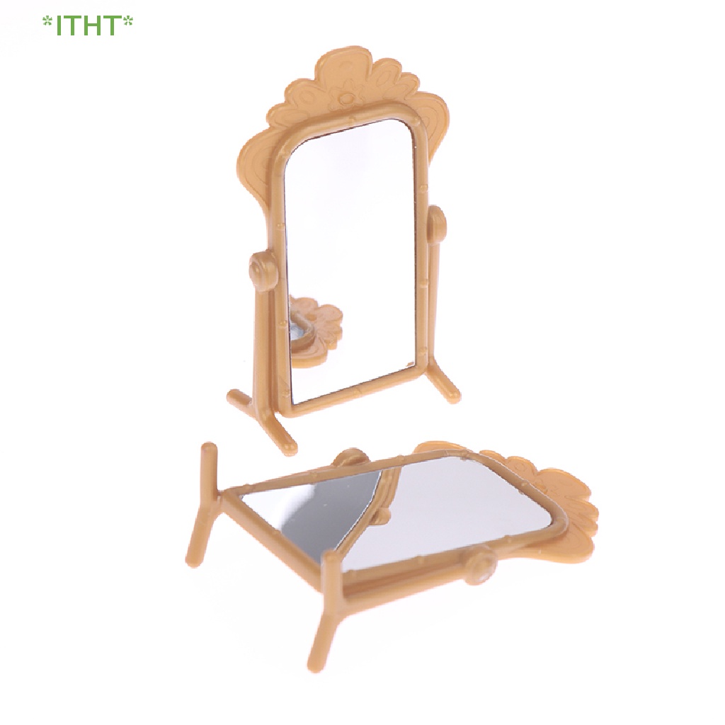 Gương Trang Điểm Mini Tỉ Lệ 1: 12 Dành Cho Nhà Búp Bê Mới
