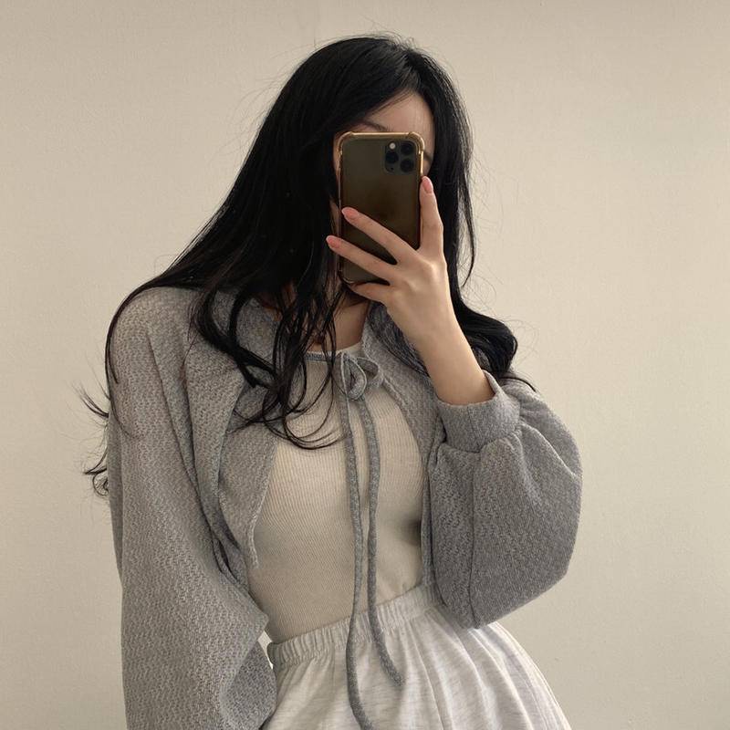 Áo Khoác Cardigan Chống Nắng Dáng Rộng Phong Cách Hàn Quốc Cho Nữ