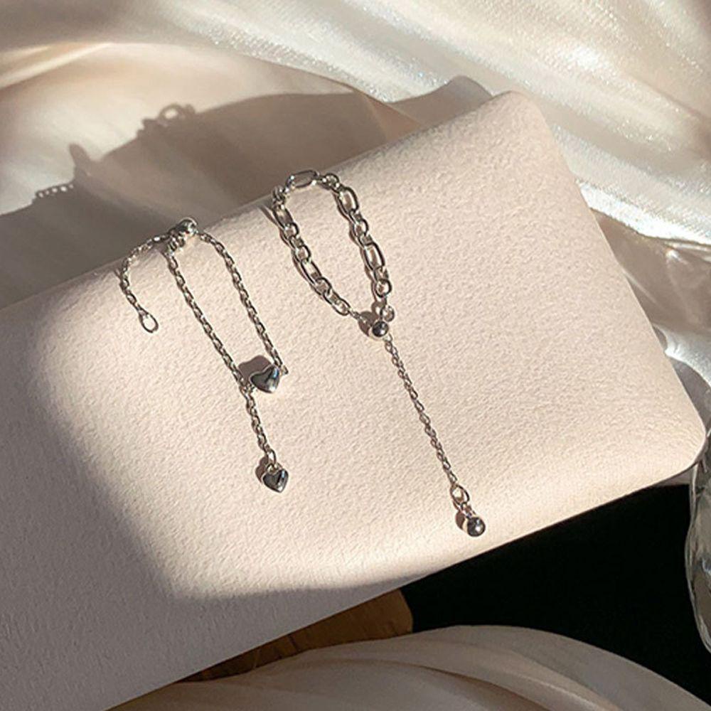 Nhẫn Phối Dây Xích Đính Hạt Phong Cách Punk Cổ Điển Sáng Tạo Dành Cho Nữ