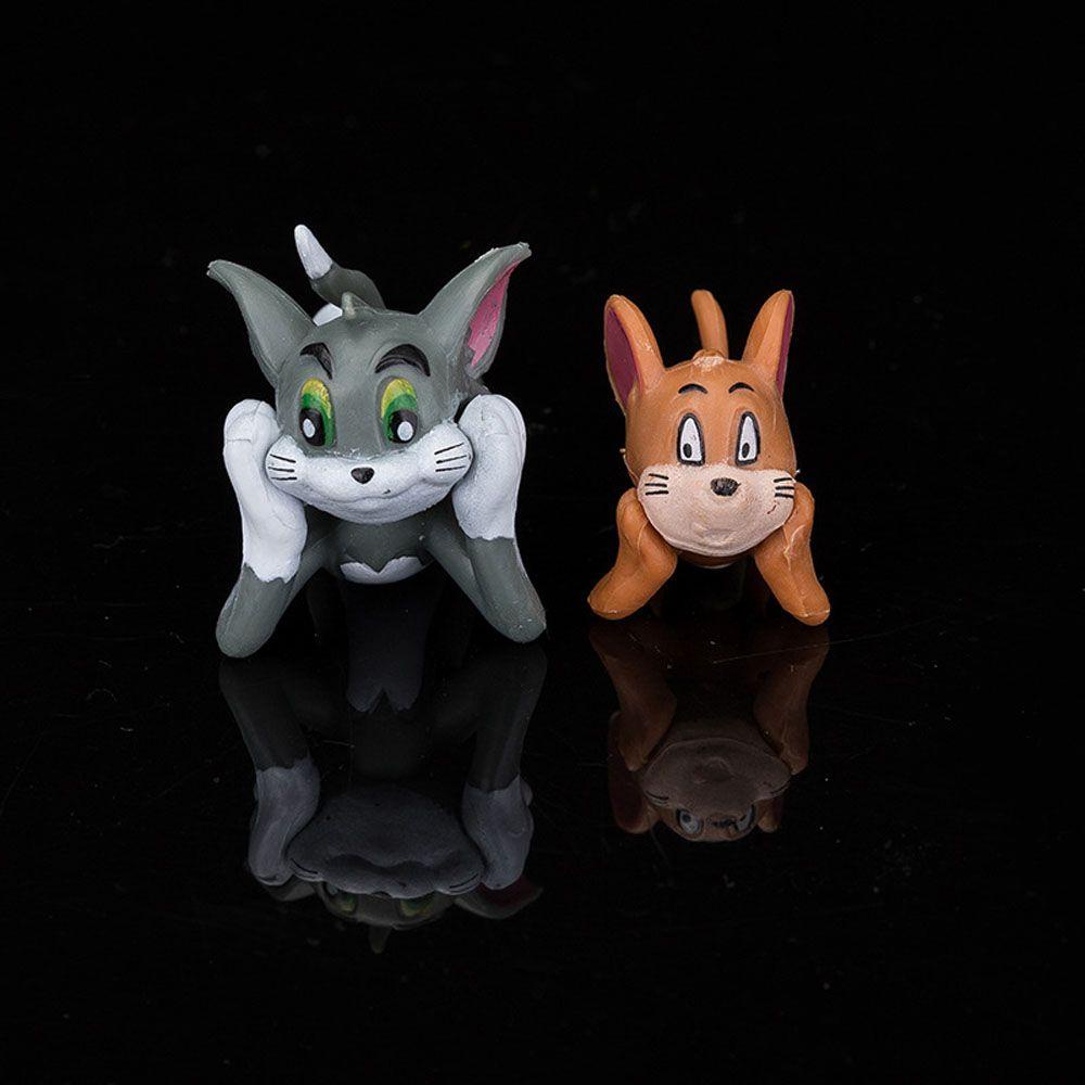 Set 9 Mô Hình Đồ Chơi Tom &amp; Jerry Trang Trí Bánh Kem