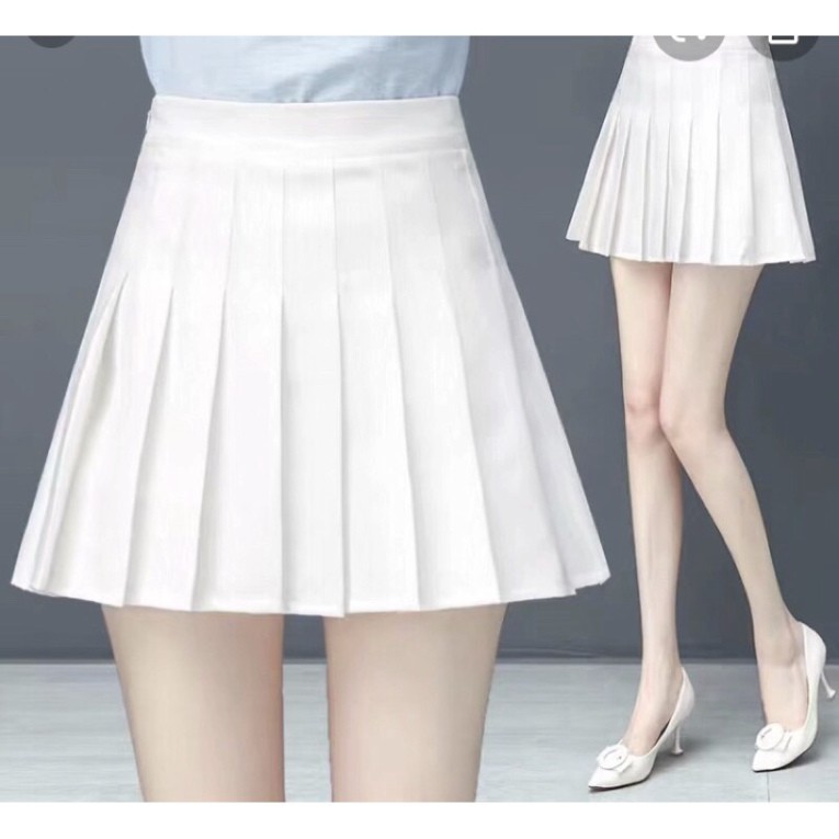 Chân váy thời trang nữ tennis ngắn xếp ly hàng Quảng Châu cao cấp