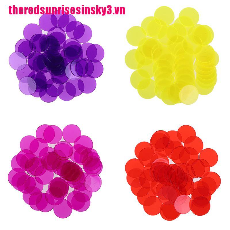 Bộ Bài Poker Bằng Nhựa Kích Thước 50 / 15mm