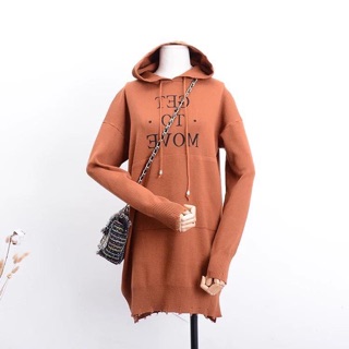 Váy len xuông Hoodie 185k