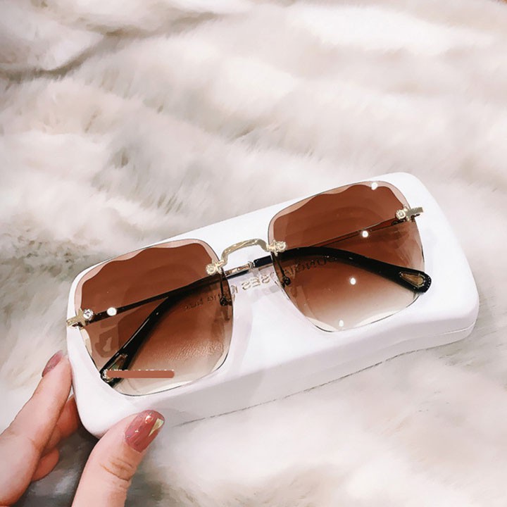 Mắt Kính Nữ Thời Trang 2021 - Kính Râm Nữ Hàn Quốc Đep Cao Cấp gọng vuông_MS305 | BigBuy360 - bigbuy360.vn