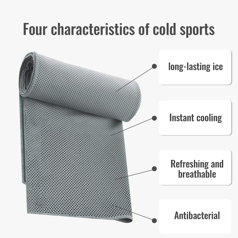 Bộ 4 Khăn Lau Bằng Sợi Microfiber Siêu Thấm Hút Thoáng Khí Giúp Làm Mát Khi Tập Thể Thao