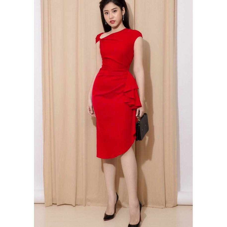 ĐẦM SÁT NÁCH CỔ XÉO LAI XÉO 2304 (KÈM HÌNH THẬT - CÓ SIZE TO)