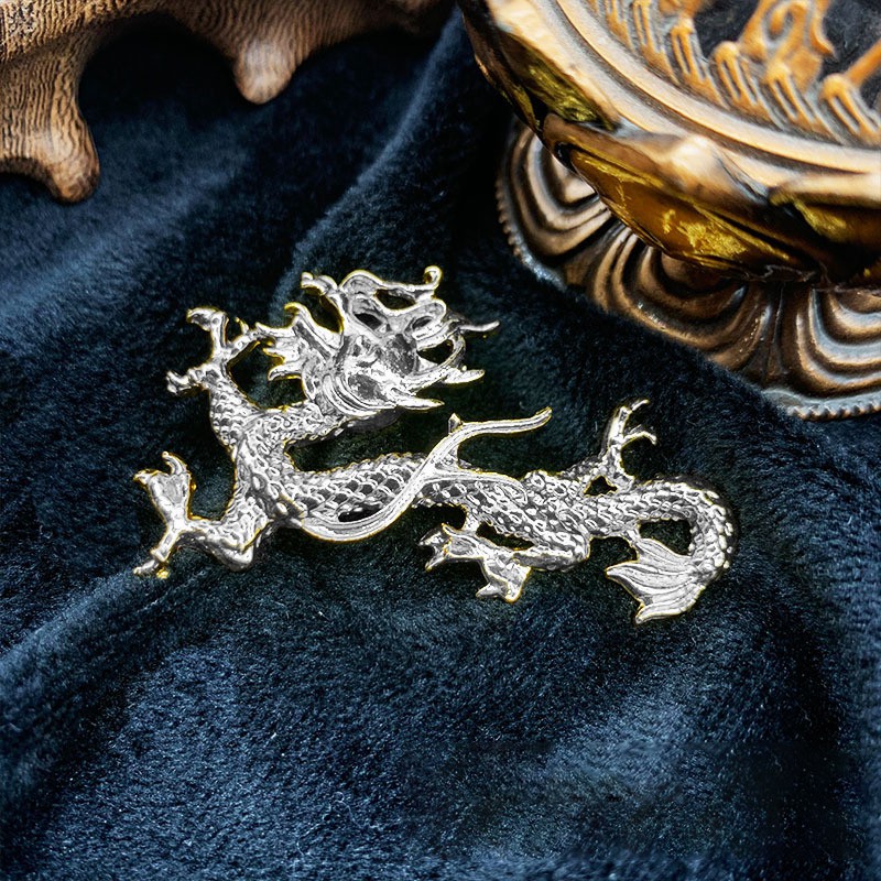 1 cặp phiến rồng đúc 50mm nguyên liệu làm trâm làm trang sức cổ trang