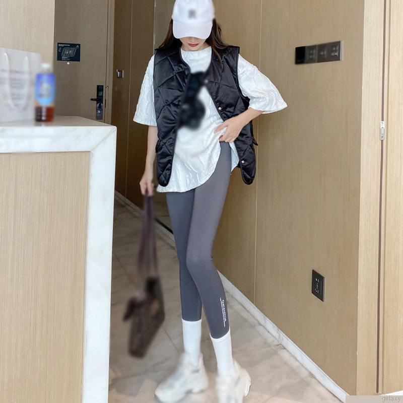 Quần legging tập yoga ôm dáng phong cách Hàn Quốc cho nữ