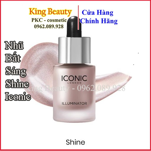Nhũ Bắt Sáng Shin Iconic  , Tạo Độ Bóng Cho Mặt Sau Khi Makeup , Độ Bám Dính Cao | BigBuy360 - bigbuy360.vn