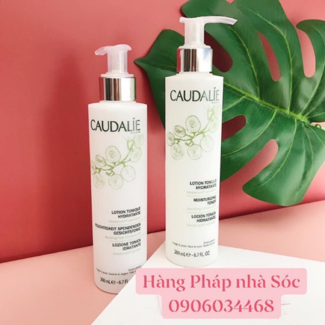 Nước cân bằng da Caudalie MOISTURIZING LOTION TONIQUE