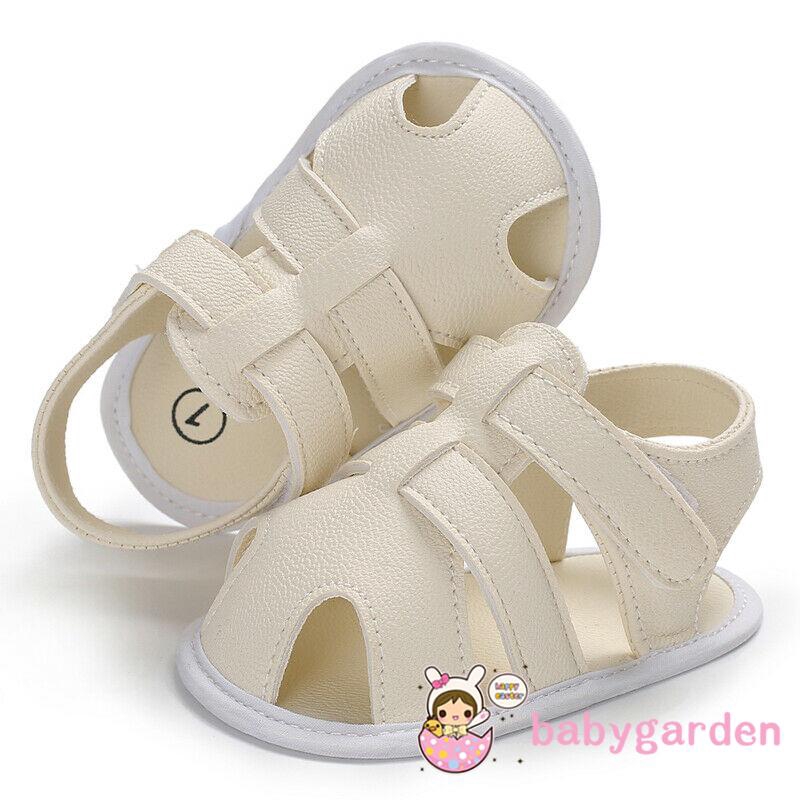 Giày sandal da đế mềm thời trang cho bé tập đi