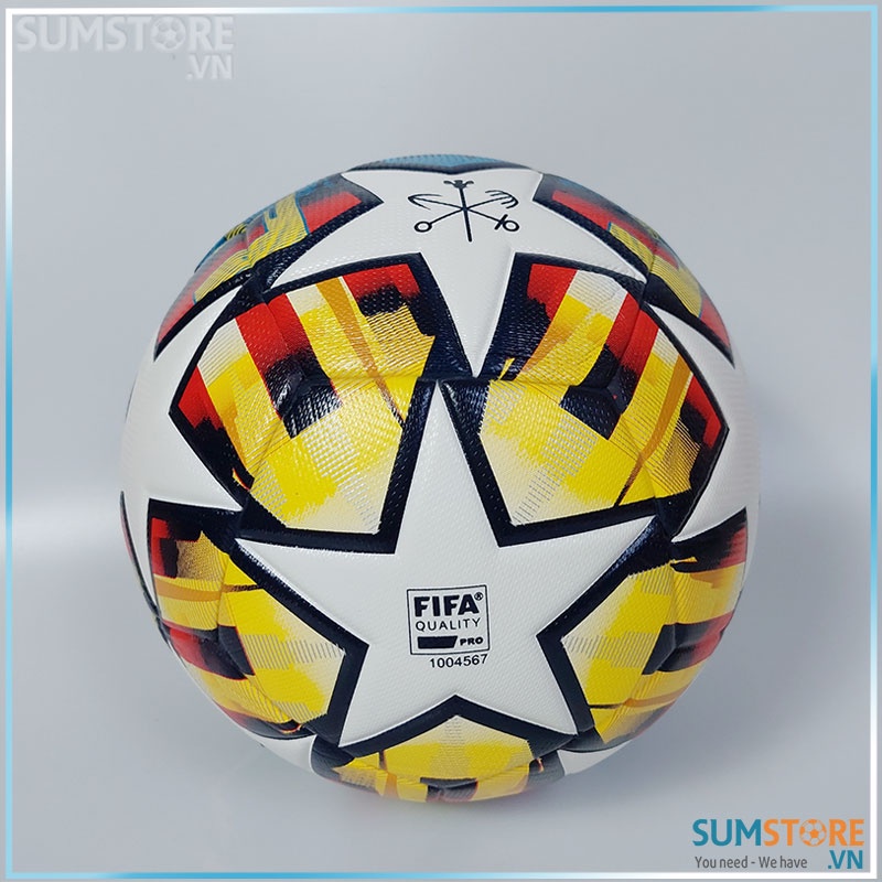 Quả Banh Bóng Đá Ngoại Hạng Anh Loại 1 Đúc Nguyên Khối Cao Cấp Mới Nhất - final size 4-5