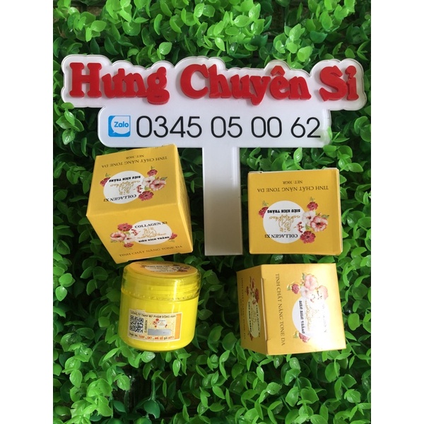 Kích trắng collagen x3