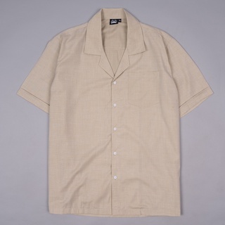 Áo cuban shirt gori - beige