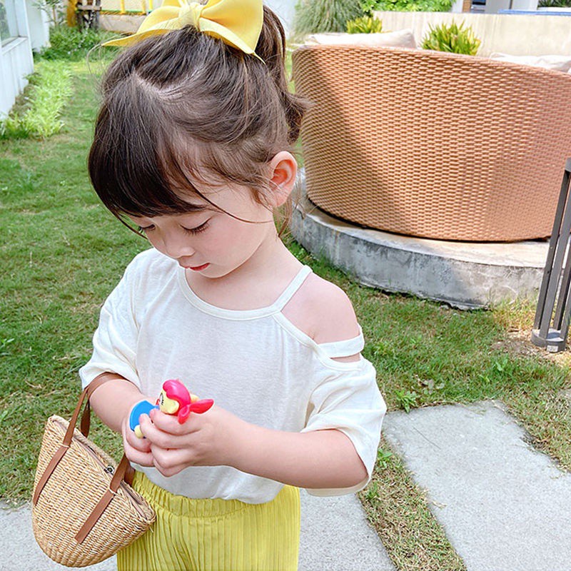 Áo Thun Ngắn Tay Trễ Vai Thiết Kế Mới