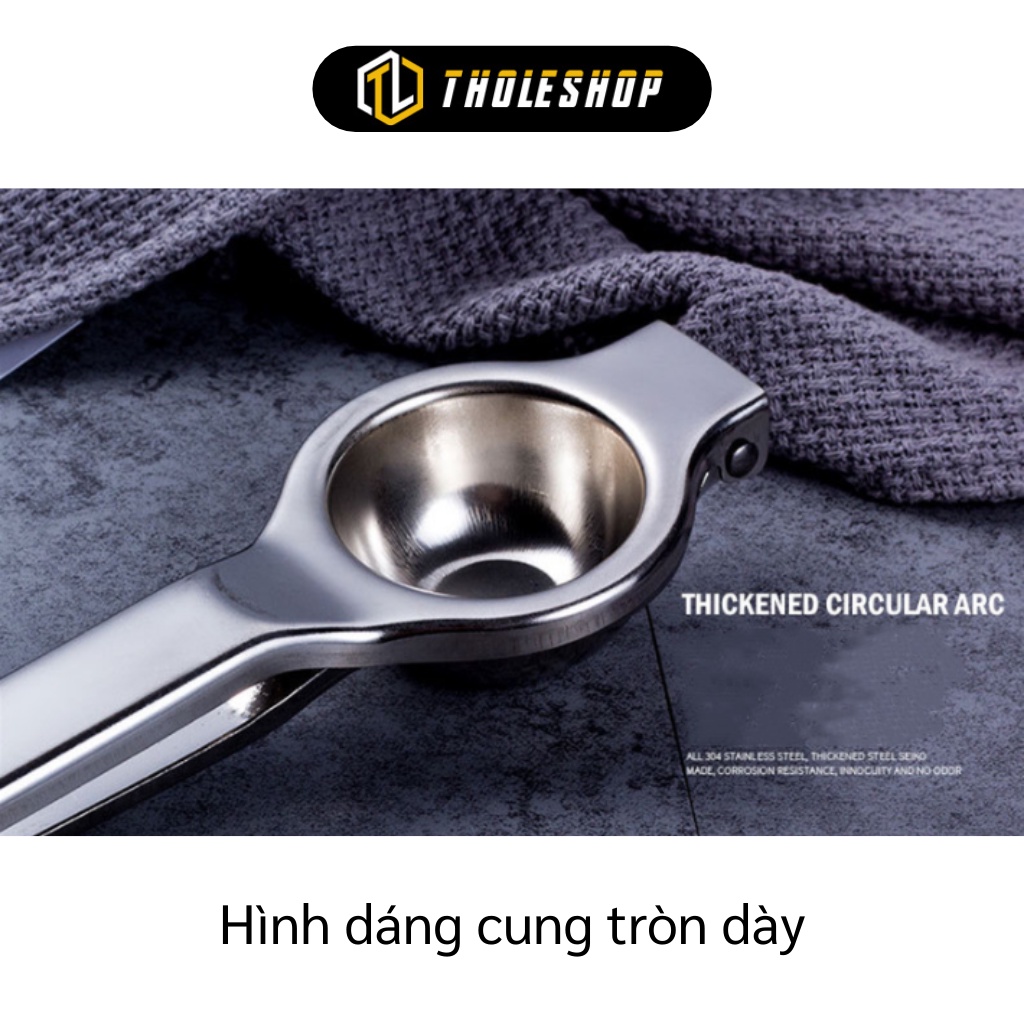 Kẹp Vắt Chanh - Dụng Cụ Ép Chanh Inox Bền Cầm Chắc Tay Cao Cấp  Nuoming 3170