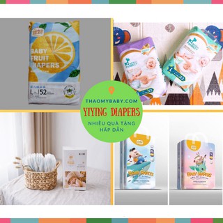 Bỉm Yiying Bông/Heo/Panbesy/Hoa Quả Xuất Âu Dán/Quần Đủ Size NB/S72/M60/L52/XL44/XX40/XXXL36