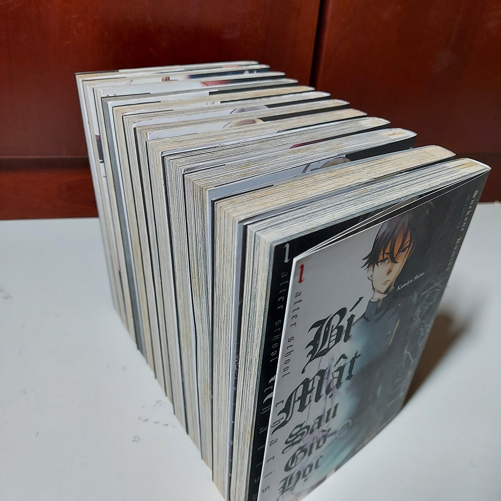 Truyện Bí Mật Sau Giờ Học trọn bộ 1-12 thiếu tập 2, 5 (có bán lẻ)