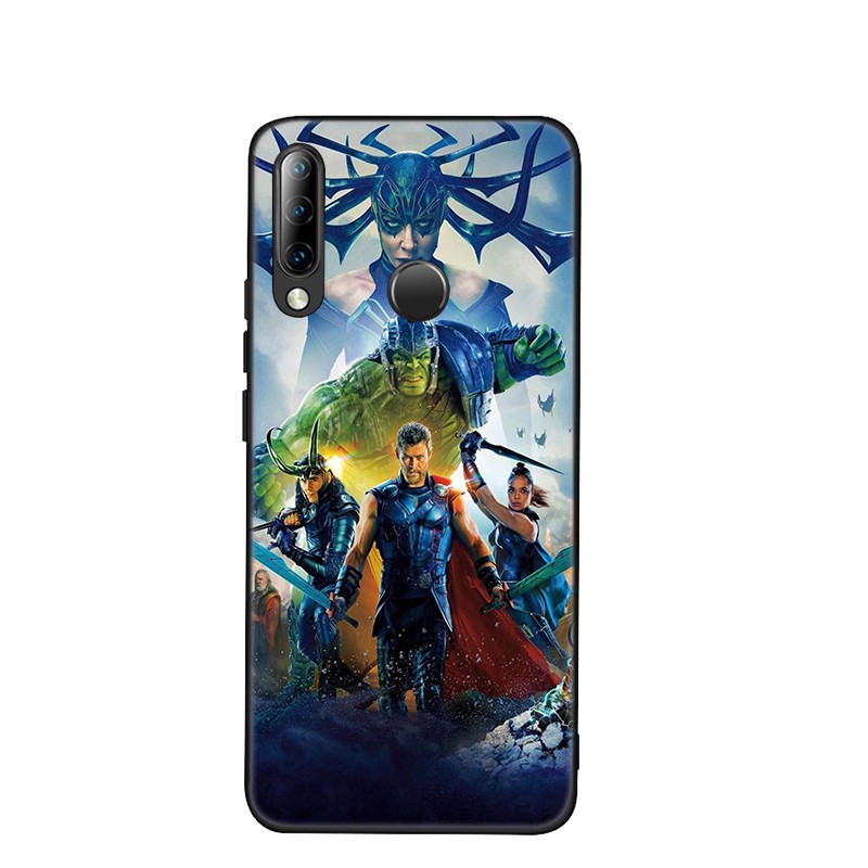 Huawei Y6P Y7A Y9A Y6 Y7 Prime 2019 2018 2017 Casing Soft Case 90SF Thor Marvel mobile phone case