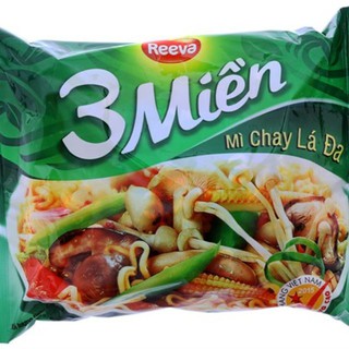 Mì 3 miền chay lá đa 65g