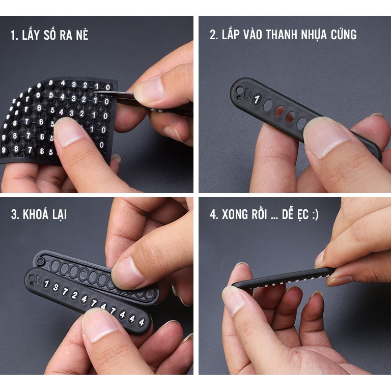 Móc khóa titan kèm số điện thoại dây da độc đáo nhiều màu sắc