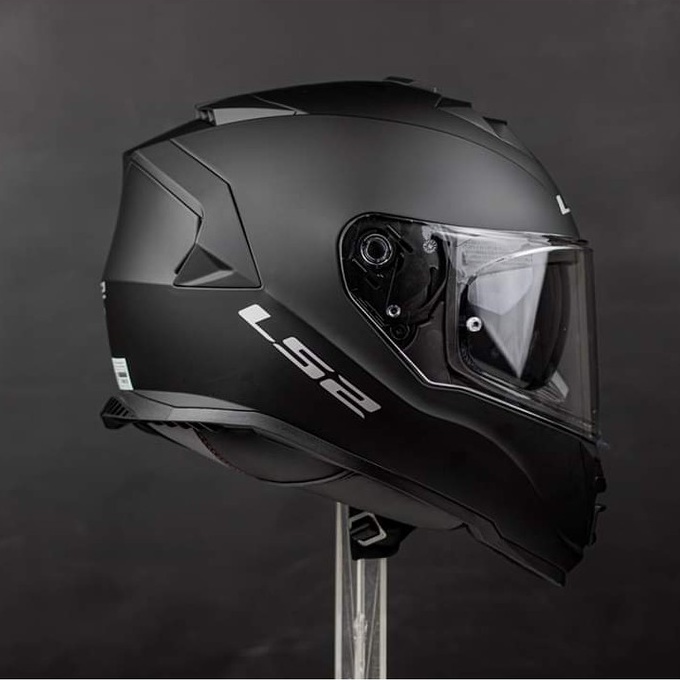 Mũ Fullface LS2 FF800 Storm đen nhám bảo hành 2 năm