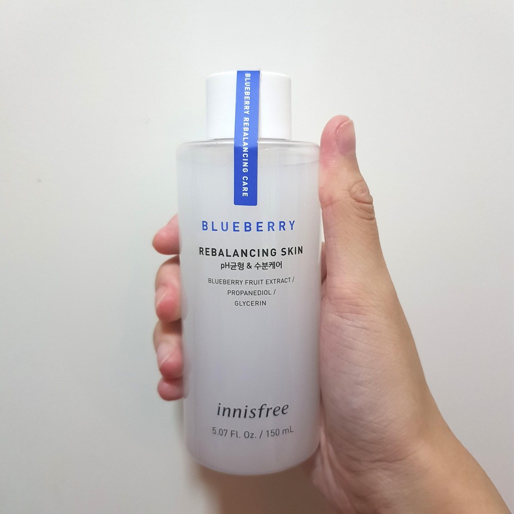 [Chính Hãng] Nước Hoa Hồng Innisfree Blueberry Rebalancing Skin Toner chiết xuất từ Việt Quất 150ml | BigBuy360 - bigbuy360.vn