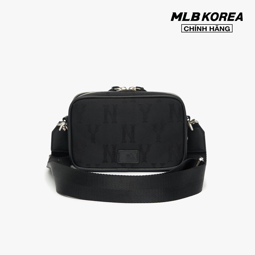 MLB - Túi đeo chéo chữ nhật Mini Nylon Monogram 3ACRS011N-50BKS