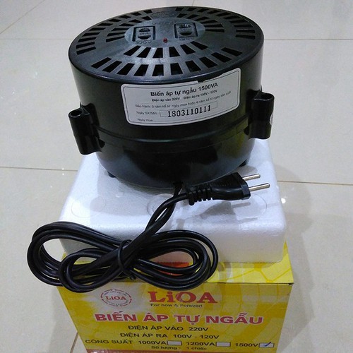 Biến áp nguồn 220V ra 110V Lioa 2000VA