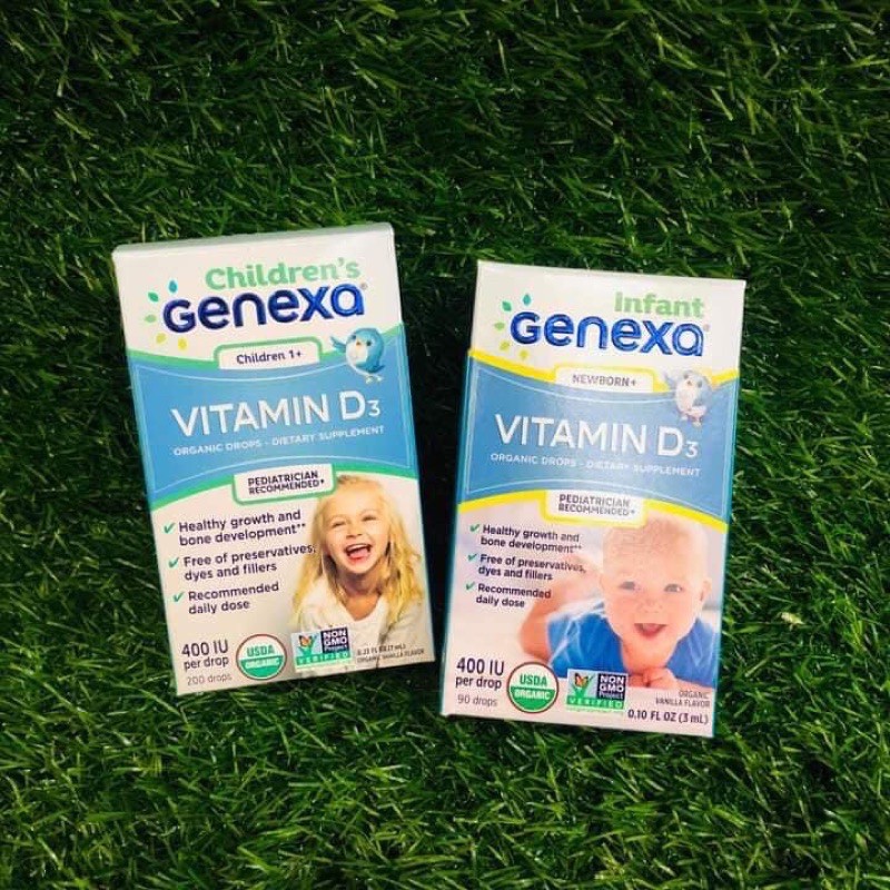 VITAMIN D3 GENEXA HỮU CƠ Shopee Việt Nam