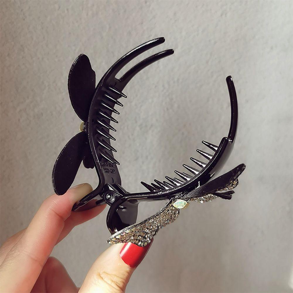 Kẹp Tóc Hình Bướm Bằng Nhựa Resin Cao Cấp VANES1|Kẹp Tóc Nữ Thiết Kế Xinh Xắn