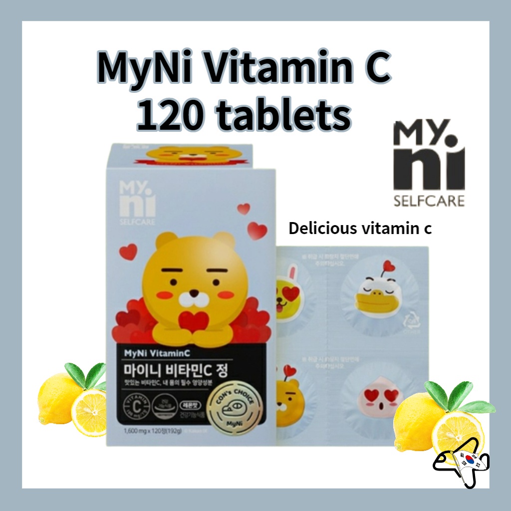 MyNi Vitamin C 120 tablets⭐My ni Self Care Vita C/ Vitamin C Candy