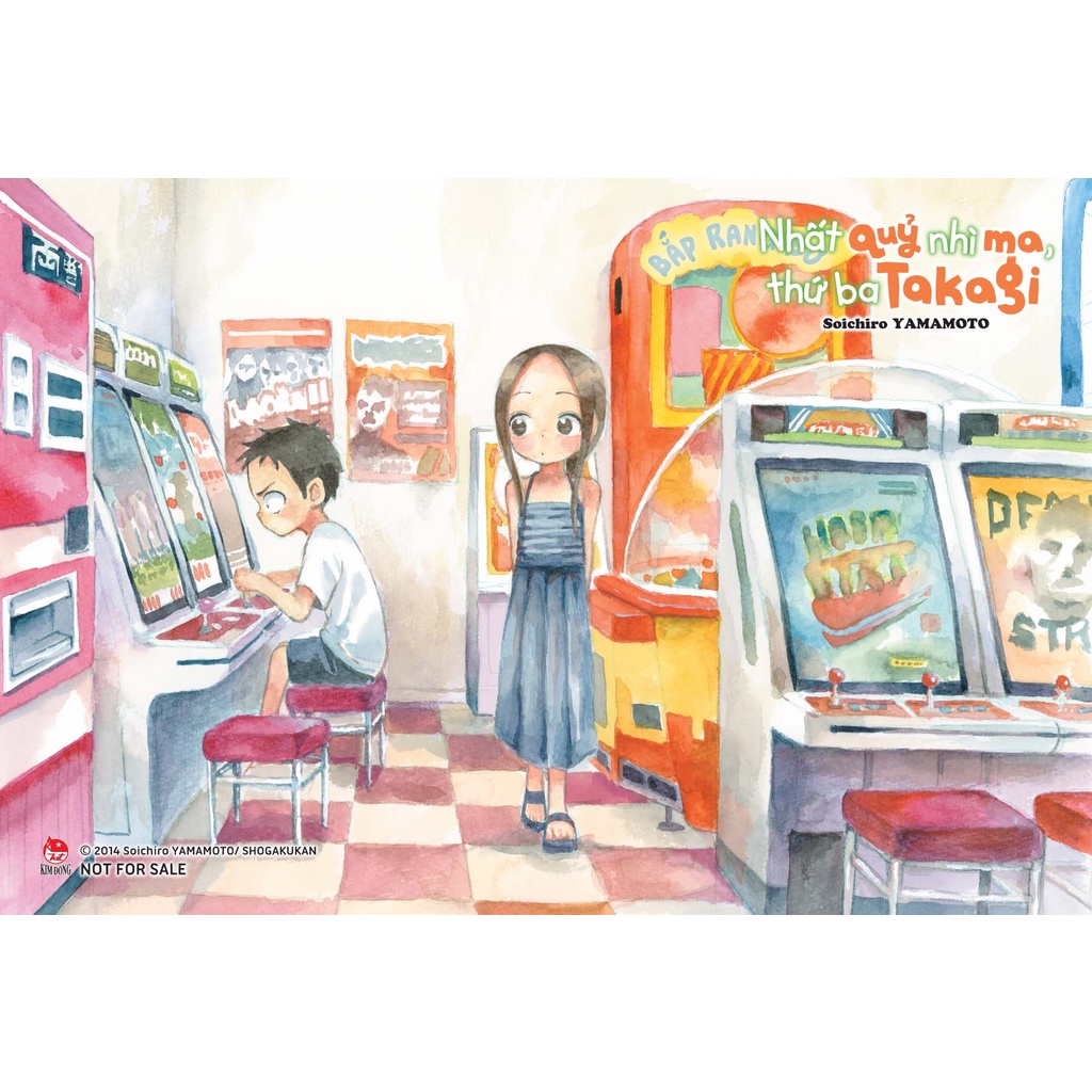 Truyện tranh Nhất quỷ nhì ma, thứ ba Takagi - Tập 15 - Tặng kèm Postcard - NXB Kim Đồng