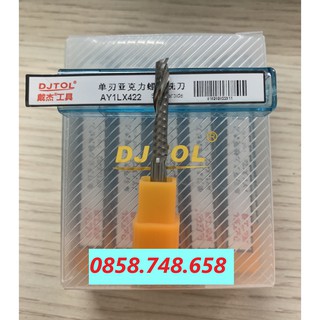MŨI CẮT CNC (DAO CẮT CNC) 3mm, 4mm - 1 ME XOẮN DJTOL