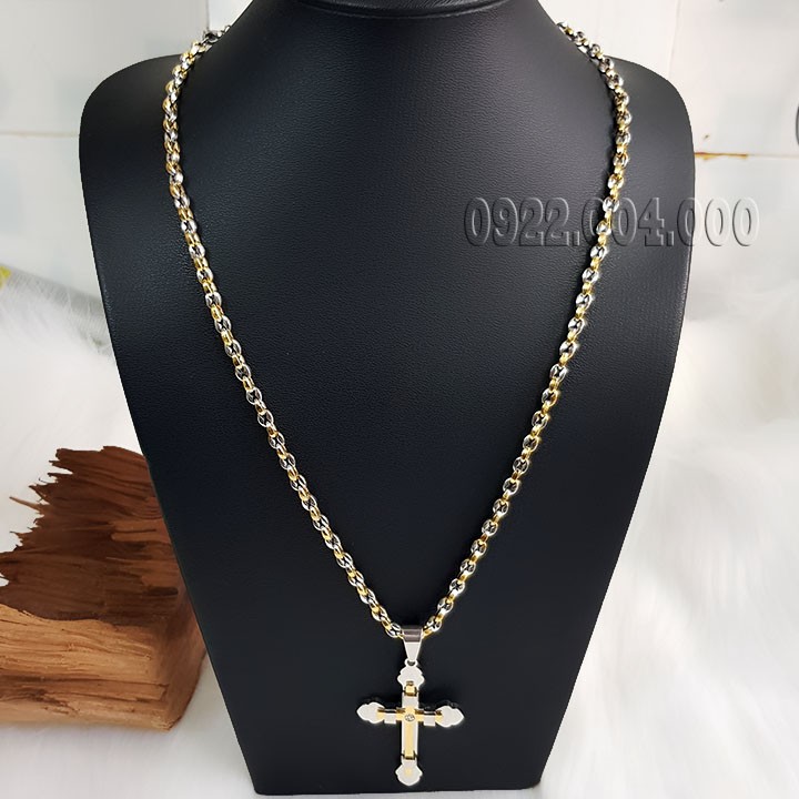 Dây chuyền thánh giá, dây chuyền nam MZ1620