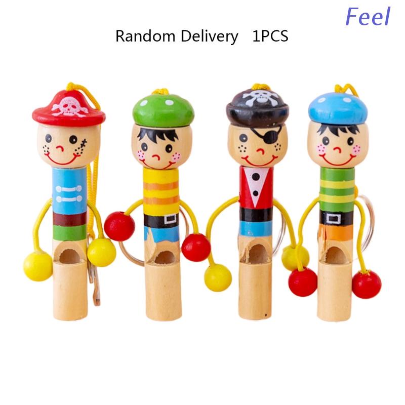 Đồ Chơi Còi Thổi Bằng Gỗ Vui Nhộn Cho Bé