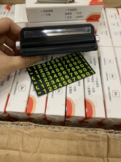 Xả kho bảng số điện thoại kèm giá đỡ điện thoại - thẻ ghi số điện thoại trên xe ô tô - bảng ghi số điện thoại 6 dãy số | BigBuy360 - bigbuy360.vn