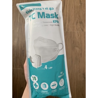 KHẨU TRANG 4D TC MASK KF94( BỊCH 10 CÁI)